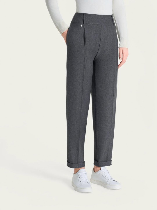 Pantalone a carota con tasche DO16PF