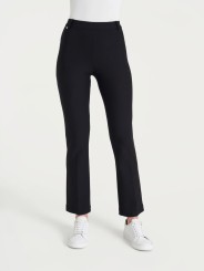 Pantalone flare alla caviglia in Compact DE72PM