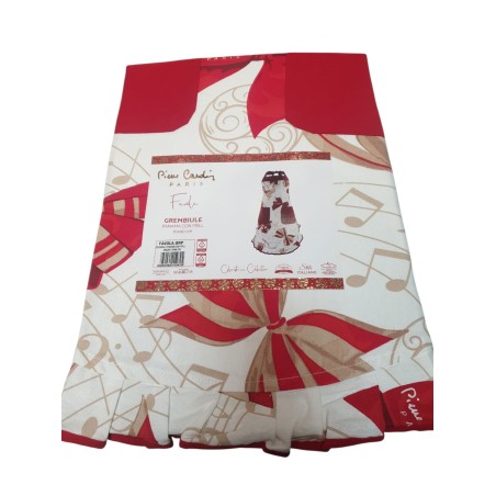 Grembiule panama con frill