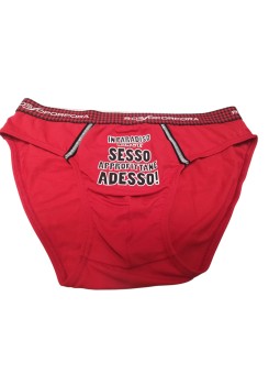 Slip rossoporpora art.NU459