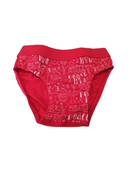Slip bimbo rosso