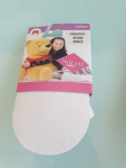 Collant microrete bimba