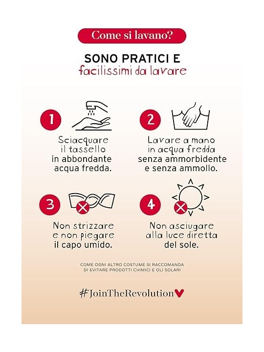 Slip da mare per il ciclo Lovable