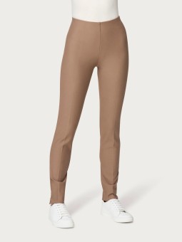 Pantalone a sigaretta con spacchetti in Compact DE72PS