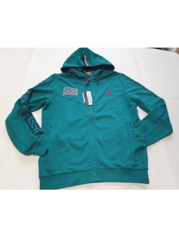 Felpa con ZIp U.S.polo ASSN