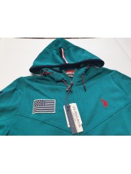 Felpa con ZIp U.S.polo ASSN