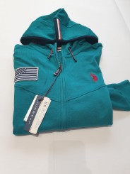 Felpa con ZIp U.S.polo ASSN