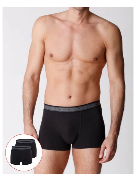 Boxer bipack uomo in cotone